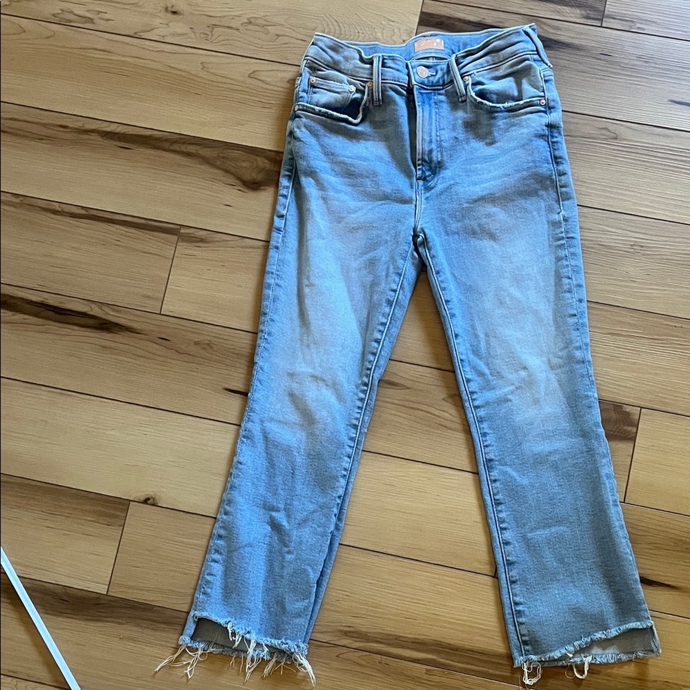 Lil MOTHER Light Blue Ankle Jeans